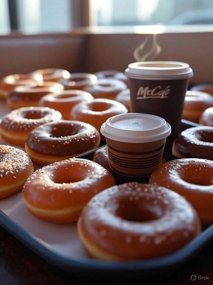 McDonald Krispy Kreme