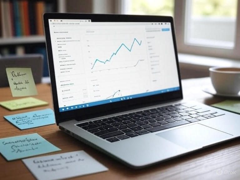 blog dashboard with analytics