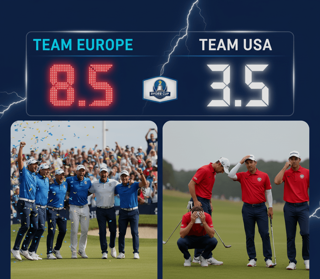 Ryder Cup Scores Today