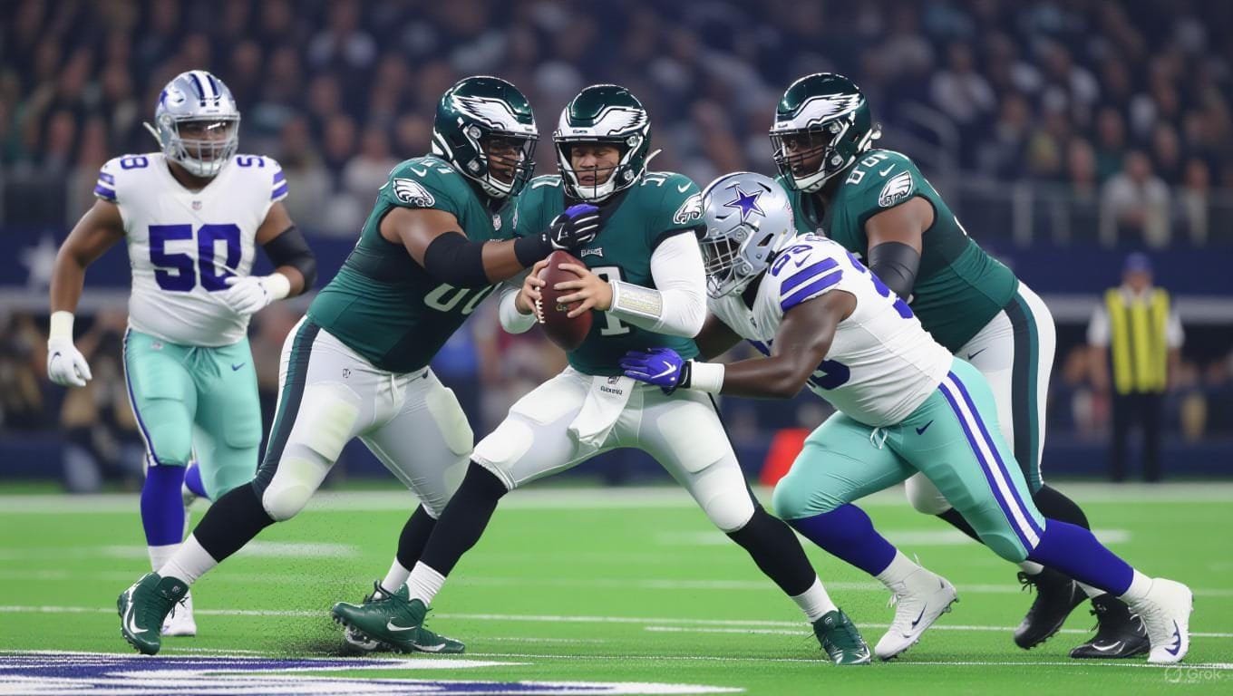 dallas cowboys vs philadelphia eagles