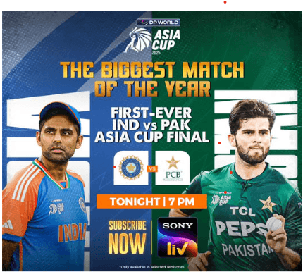 LIVE: India vs Pakistan – Asia Cup 2025Match Scorecard , IND VS PAK