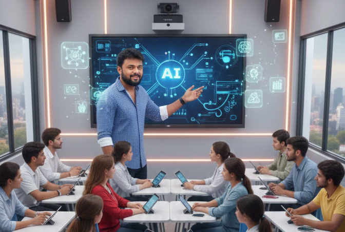 A Real Teaching Workflow Using 7 Free AI Tools for School Teachers in 2026
