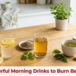 Top 3 Powerful Morning Drinks to Burn Belly Fat Fast