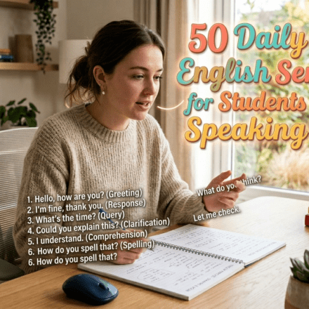 daily use English sentences