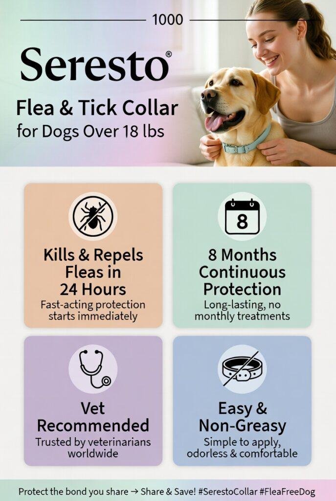 Powerful Reasons This Is the Best Flea Collar for Dogs 2026”