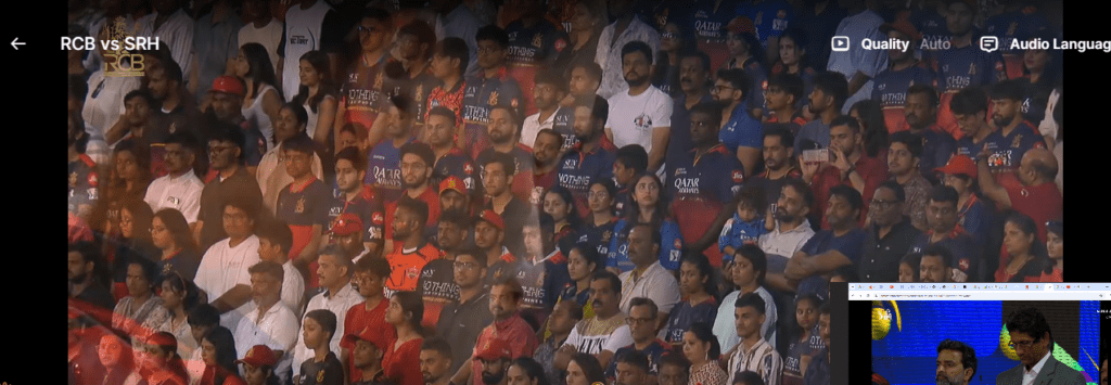 RCB vs SRH Live Score Today