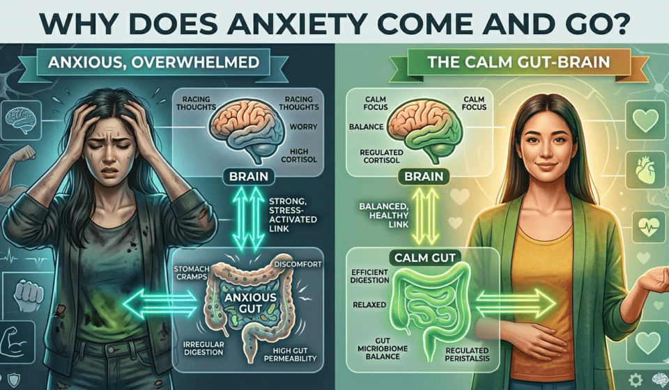 Why Does My Anxiety Come and Go Suddenly? (7 Real Reasons)