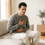 can IBS cause anxiety man with digestive discomfort
