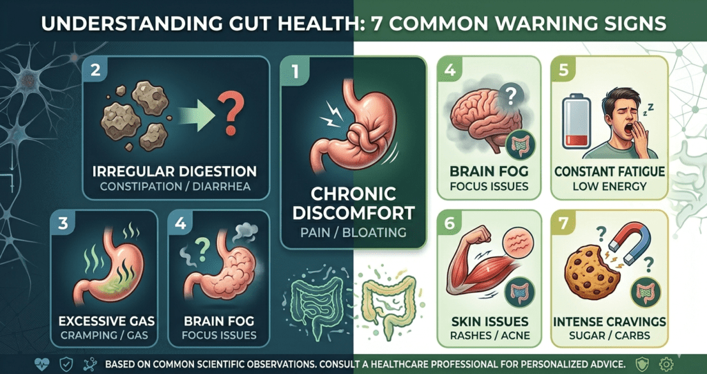 Healthy lifestyle scene with probiotics, fresh food, calm person meditating, clean aesthetic