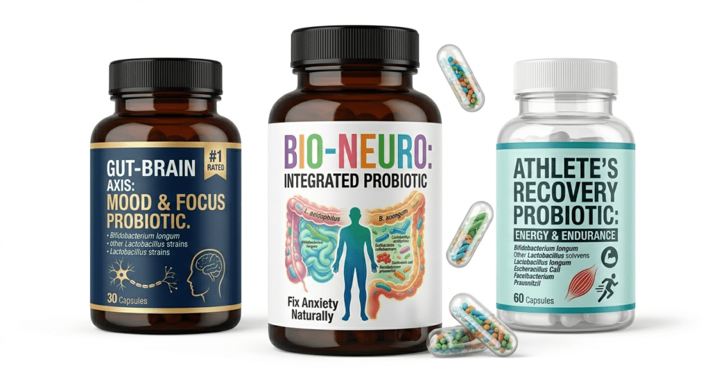 how probiotics improve gut health and reduce anxiety naturally