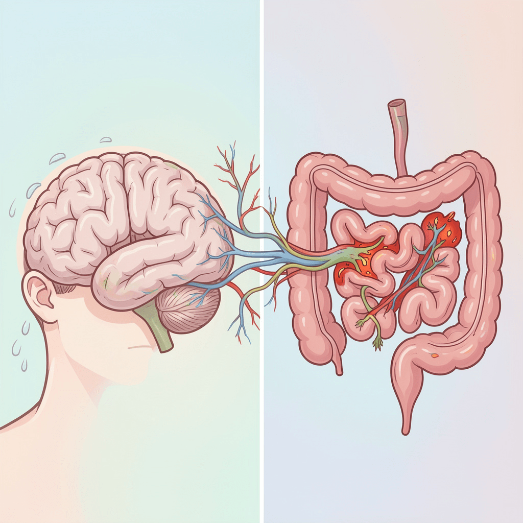 cortisol and gut health gut brain axis connection stress hormones