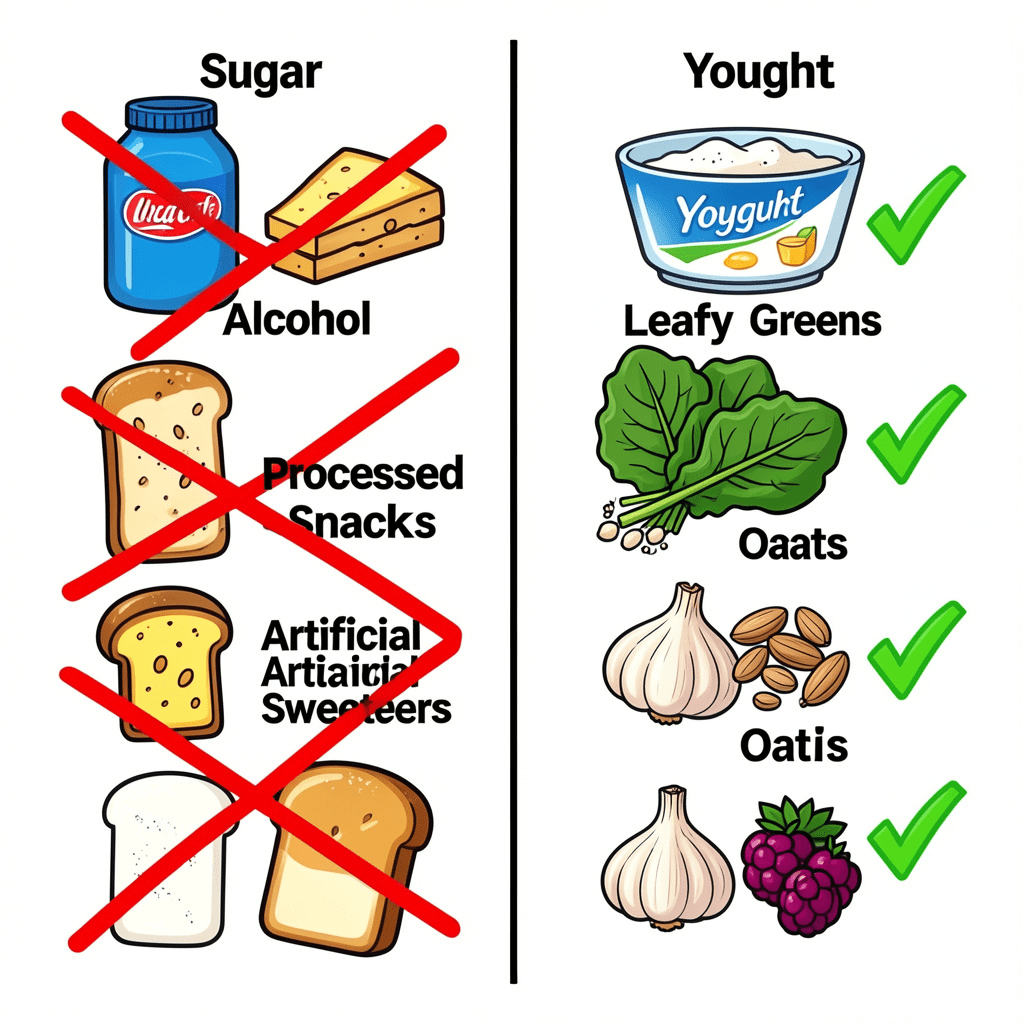  Foods that heal gut health and reduce anxiety vs foods that damage it 