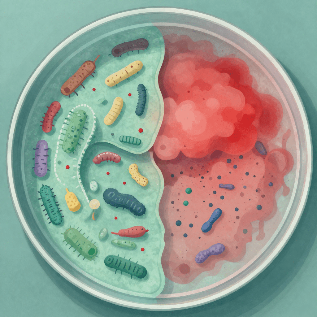 Anxiety disrupting gut microbiome leading to constipation and digestive problems