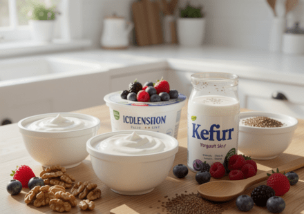 Best Yogurt for Gut Health and Anxiety with probiotic foods