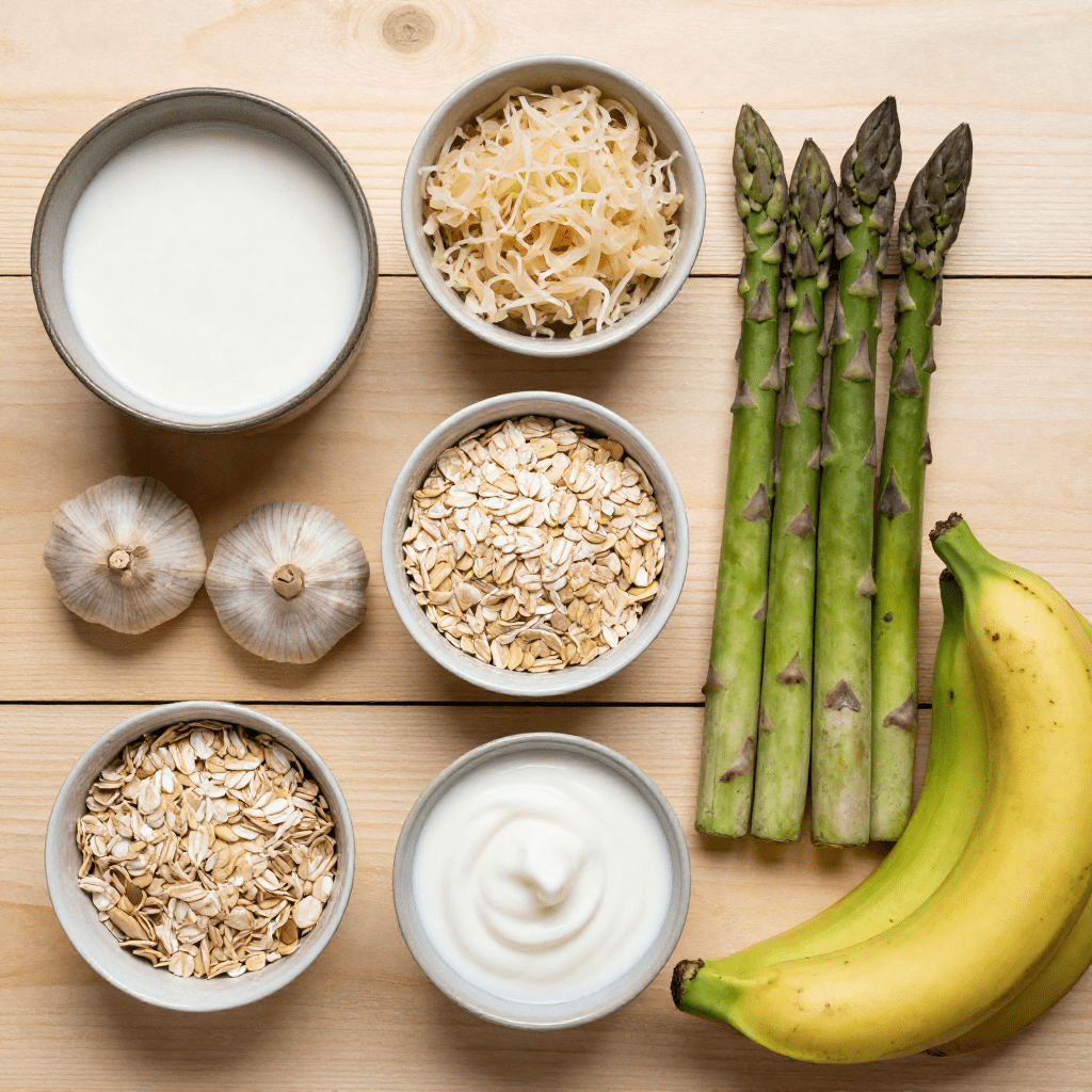 gut dysbiosis anxiety symptoms treatment foods — probiotics, prebiotics, fermented foods