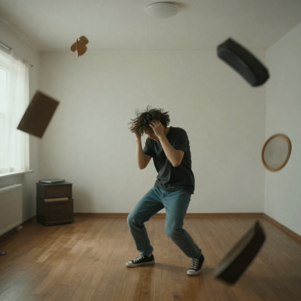 Hyperventilation causing dizziness during anxiety