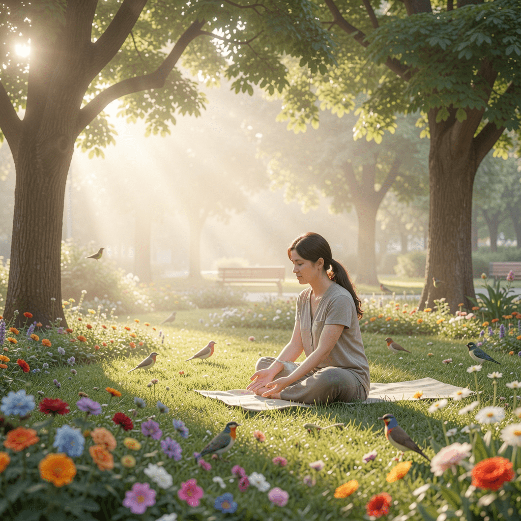 Grounding exercise for anxiety dizziness