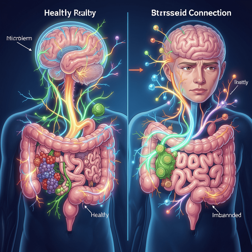 Can Anxiety Cause Acid Reflux through gut microbiome imbalance