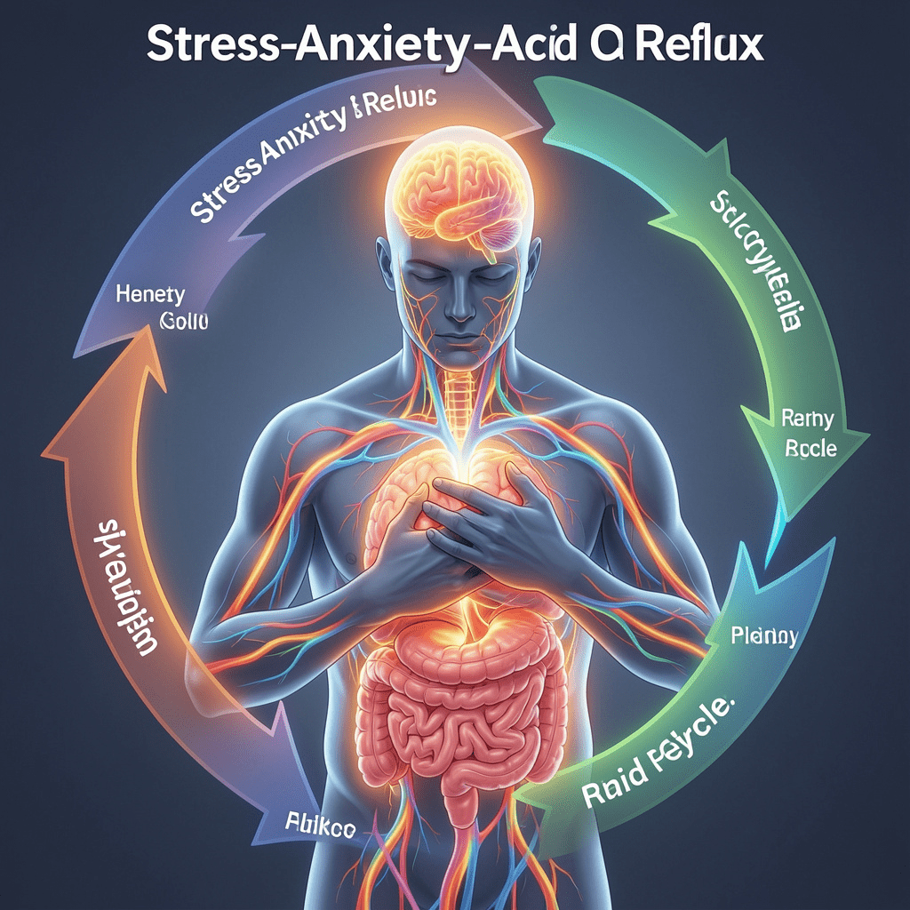 Can Anxiety Cause Acid Reflux stress cycle